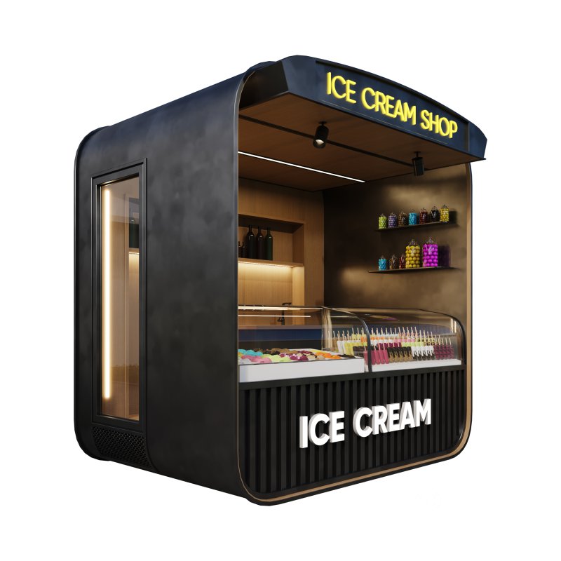 Ice Cream Shop 01 by Devran3D Image 3