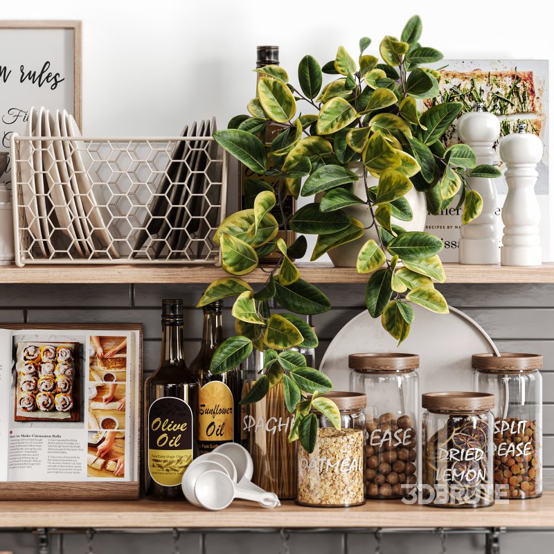 Scandinavian Elegance Kitchen Set 21 Image 2