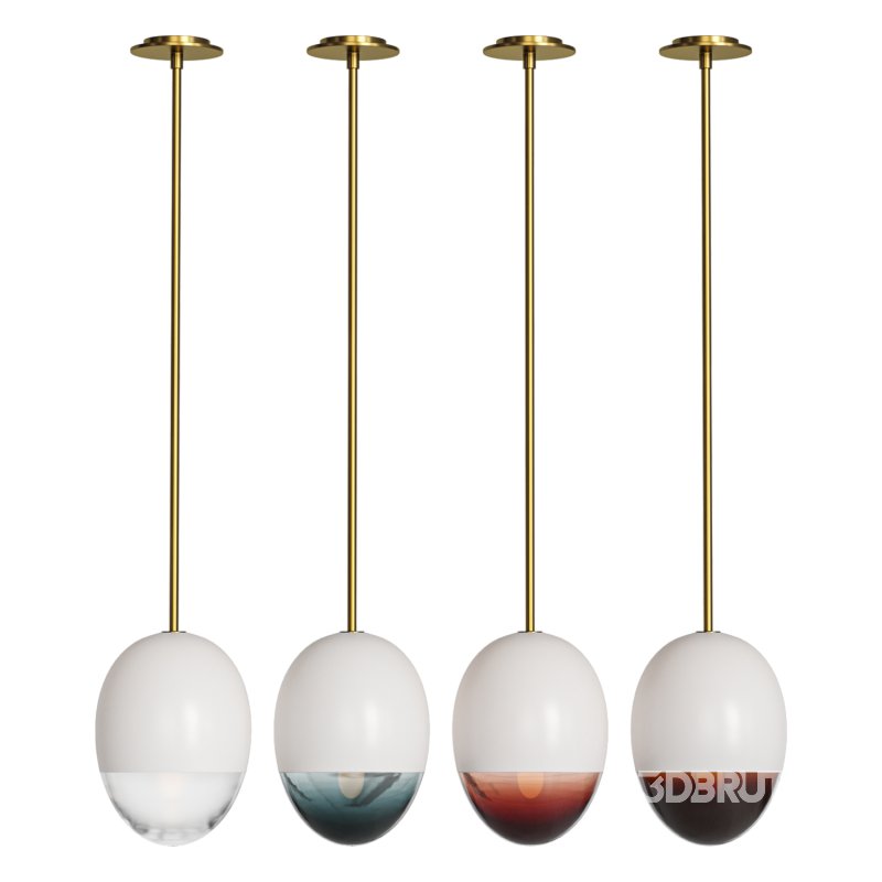 Pilule Pendant Light by HOLLY HUNT Image 1