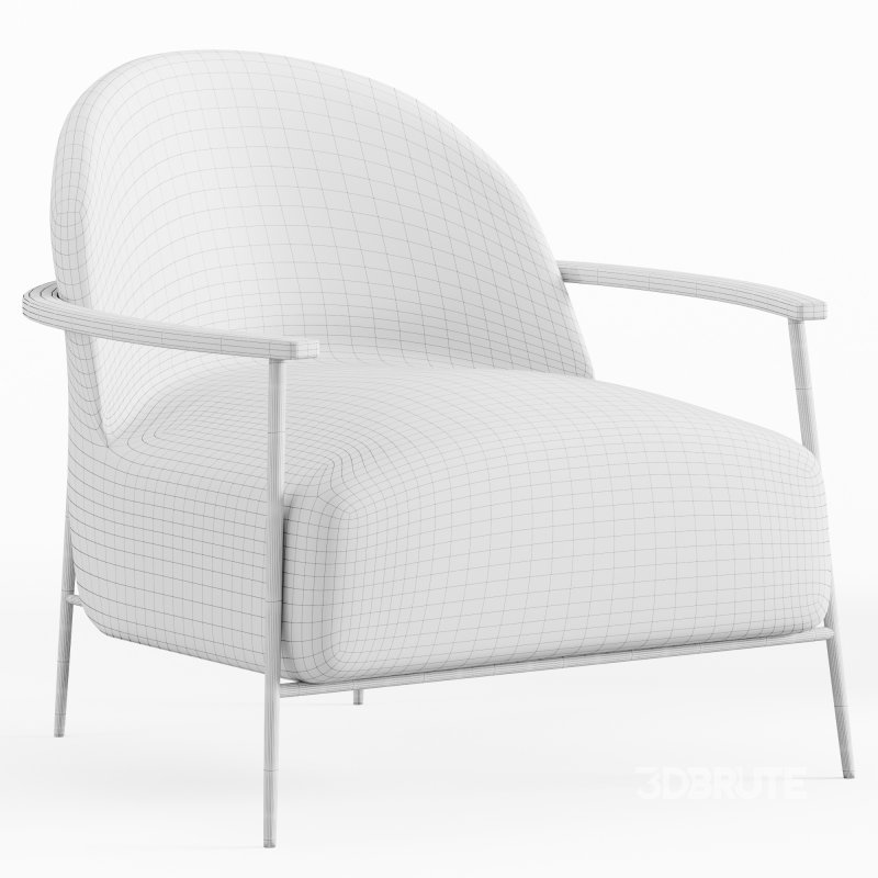 Sejour Lounge Chair By Gubi Image 1