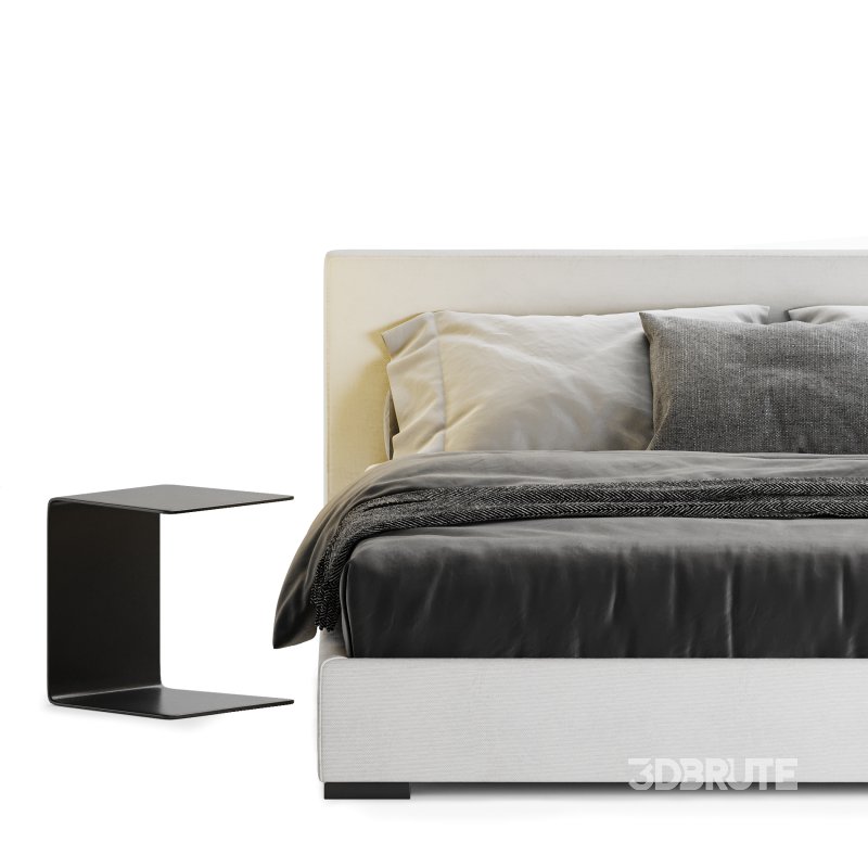 Bed_Meridiani_Stone_Plus Image 2