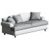Late 20th Century European Linen Sofa - Thumbnail 2