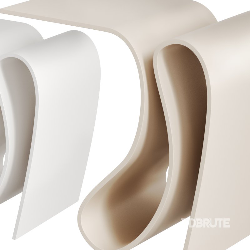 Corian Side Table coffee table Image 4