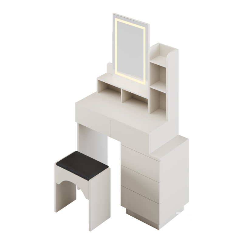 Coiffeuse Morilus avec armoire reglable Image 9