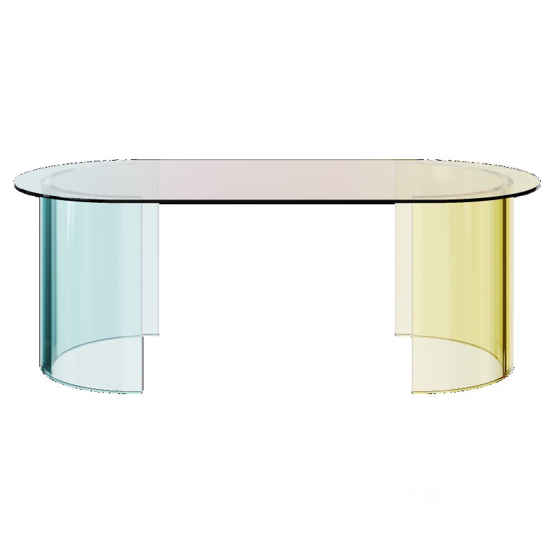 Coffee table table Acrylic Lounge Table by Studio Ripoco Image 2