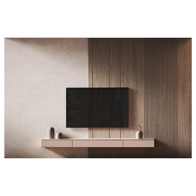 TV Wall for living room TV WALL 03 Image 2