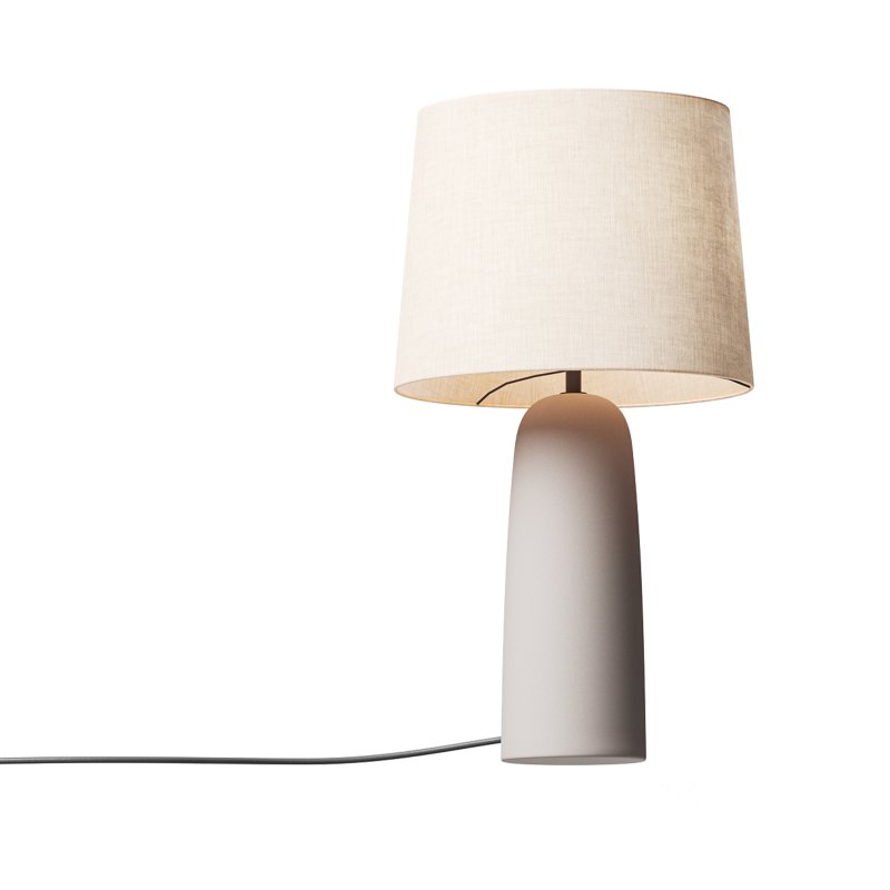 Grote tafellamp Kaya betonnen voet Image 9