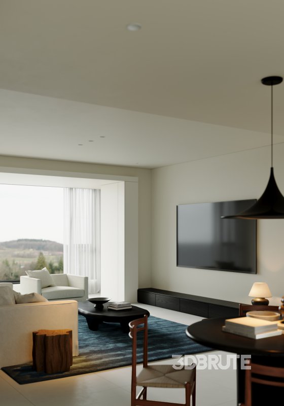 living room dining room Image 7