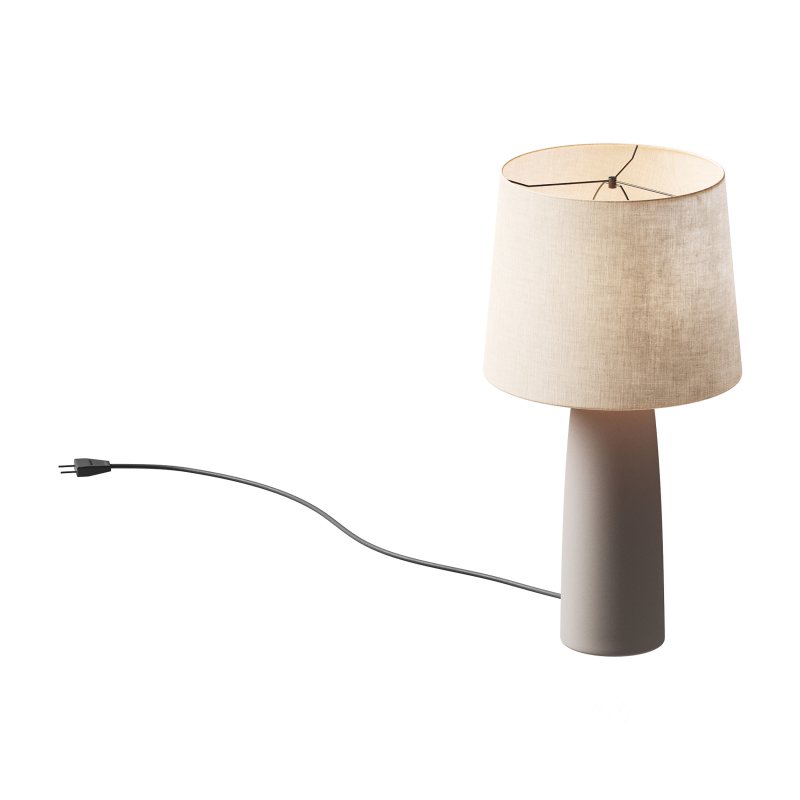 Grote tafellamp Kaya betonnen voet Image 11