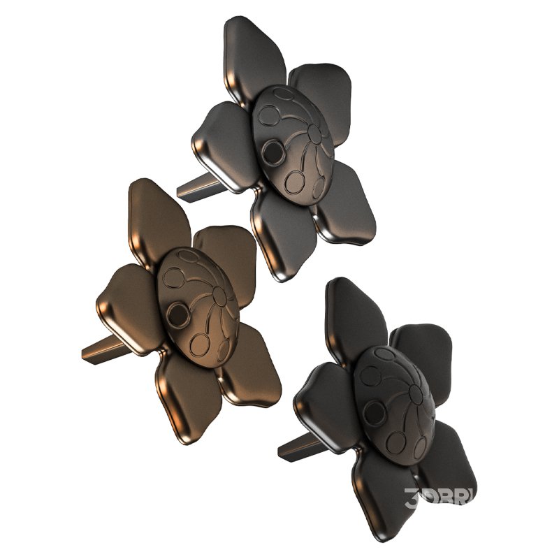 Clavos Decorative Black Nail Head Iron Image 9