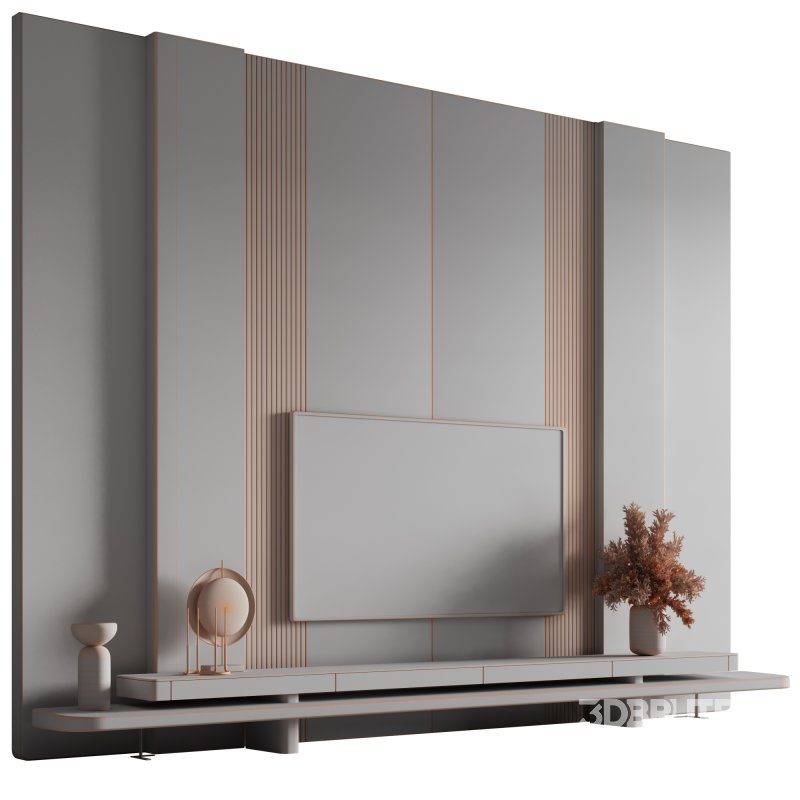 Tv wall set07 Image 6