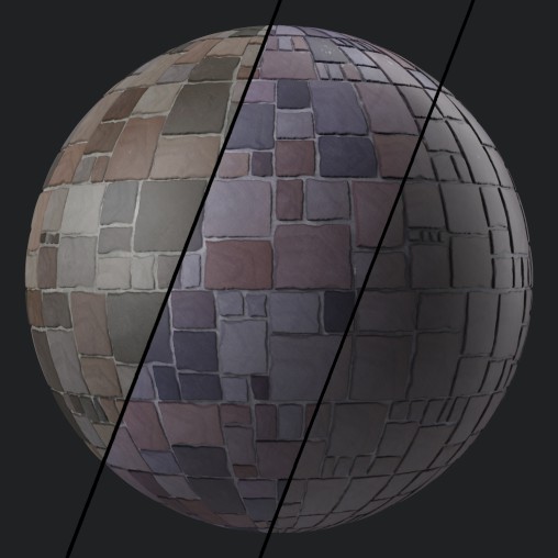 Stone Wall Materials 05- Sbsar Pbr 4k Seamless