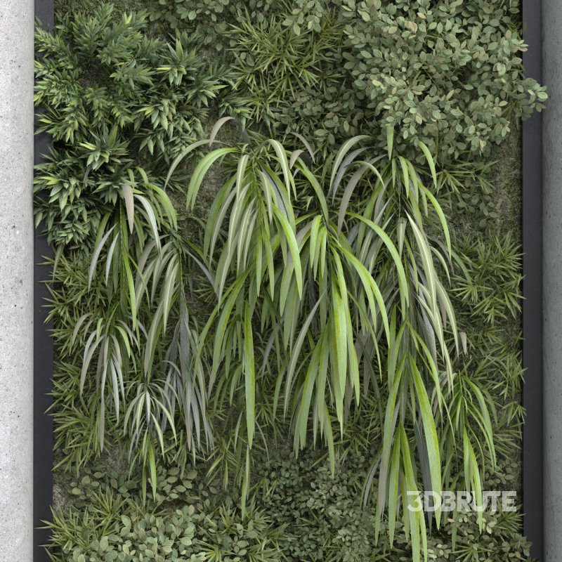 interior vertical plant green wall set 342 Image 2