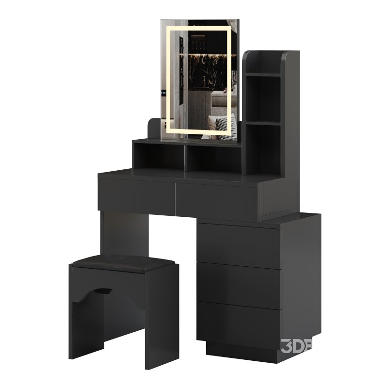 Coiffeuse Morilus avec armoire reglable Image 6