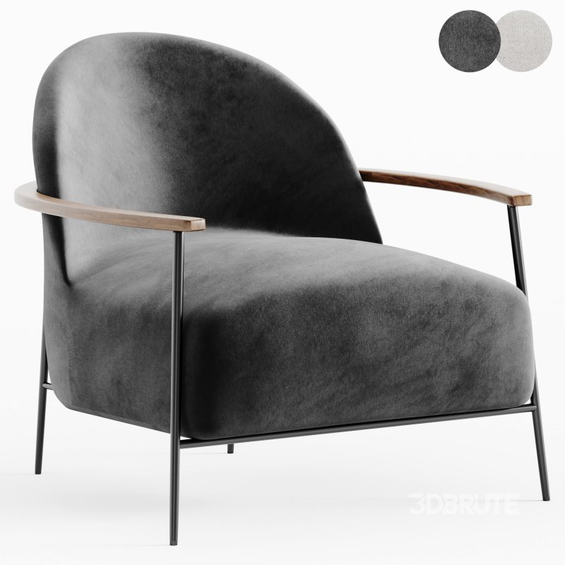 Sejour Lounge Chair By Gubi Image 3