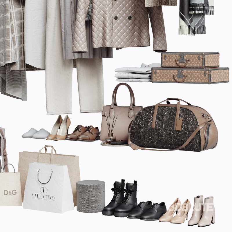 Clothing,shoes and accessories for wardrobe or shop Image 1