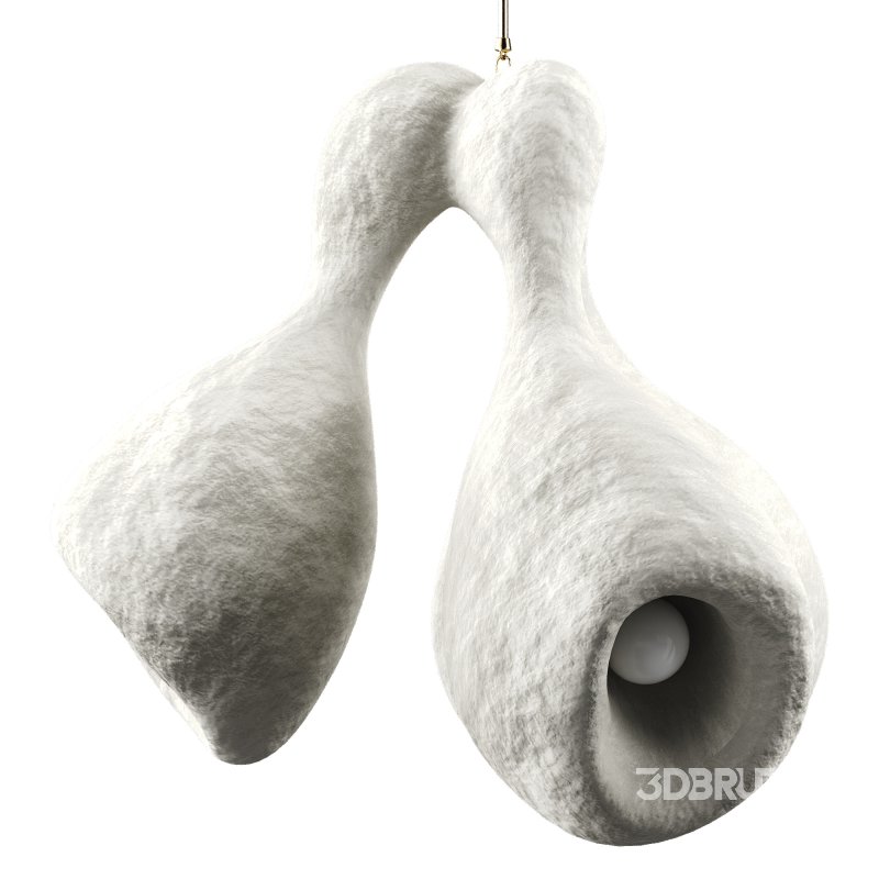 Unique hanging illuminated sculpture Image 5