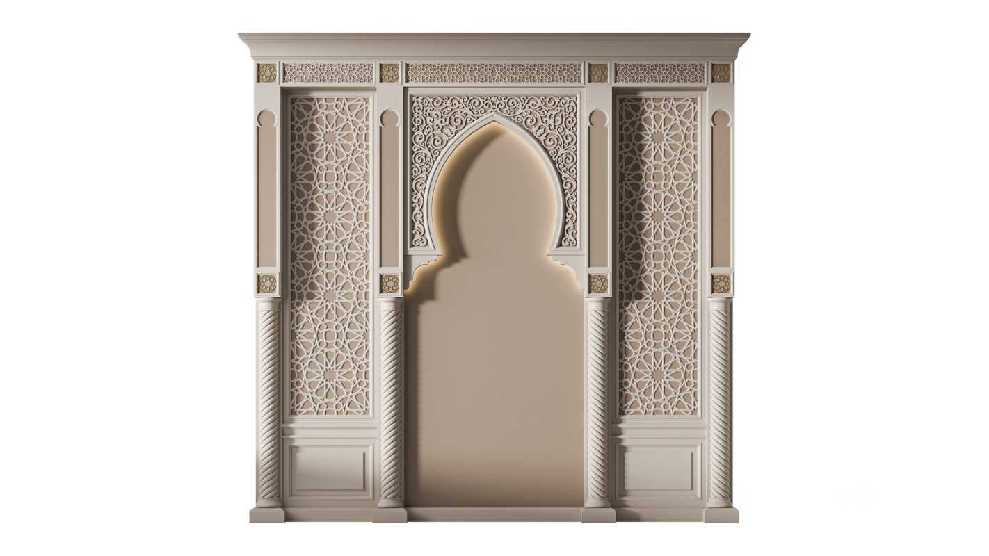 Arch 01 Arabic wall decor Image 1