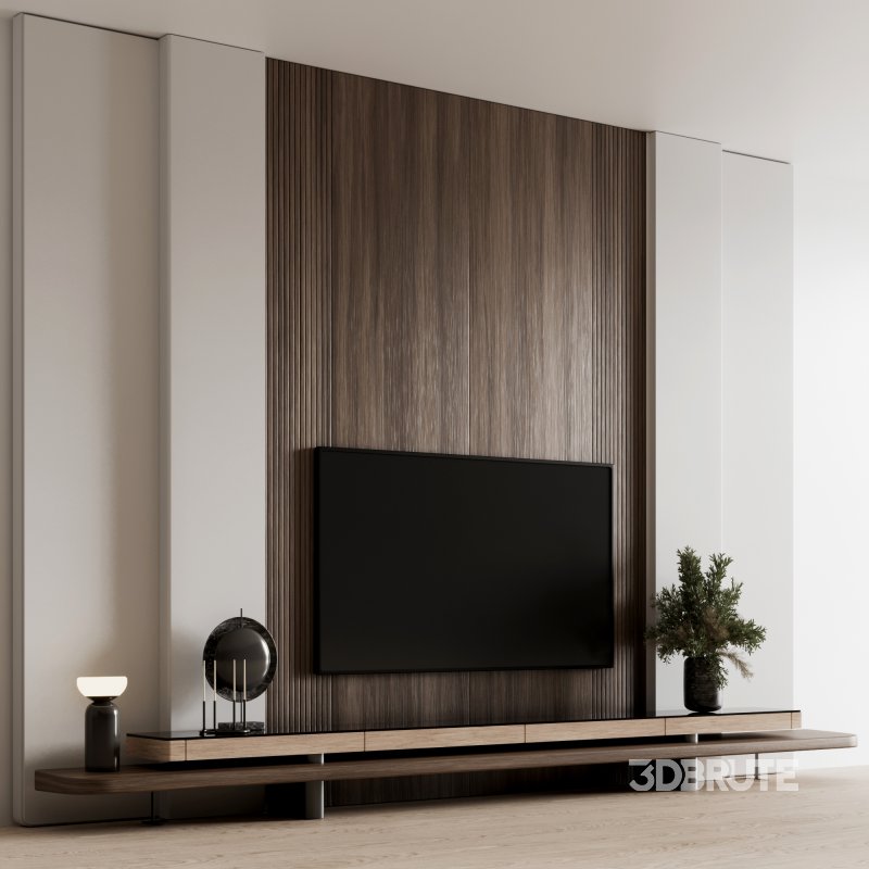 Tv wall set07 Image 2