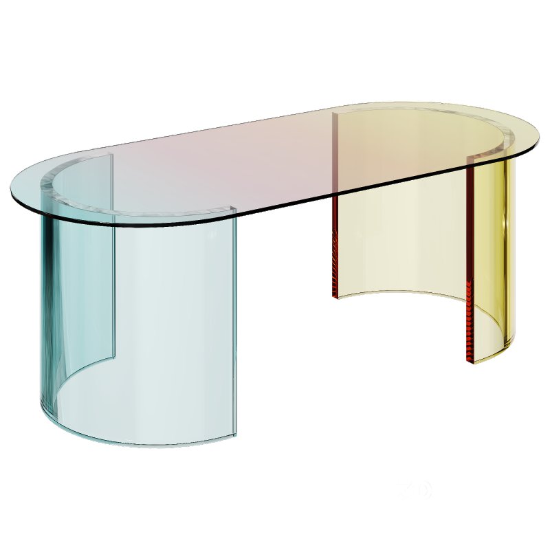 Coffee table table Acrylic Lounge Table by Studio Ripoco Image 3