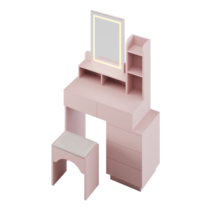 Coiffeuse Morilus avec armoire reglable Image 4