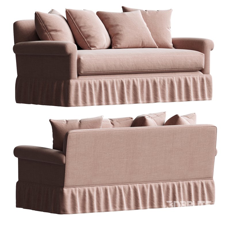 NiX by Nicola Harding curtain call 3 seater sofa Image 4