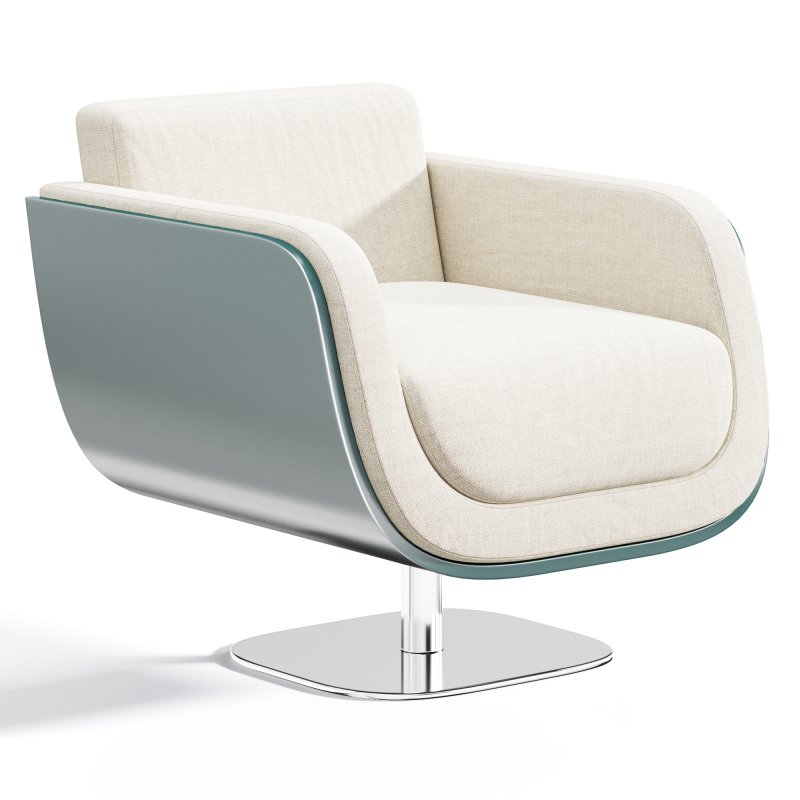 PLUME SWIVEL ARMCHAIR Image 5