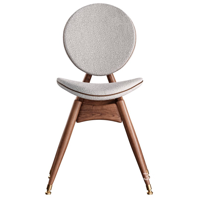 Circle Dining Chair by oandd without armrests Image 3