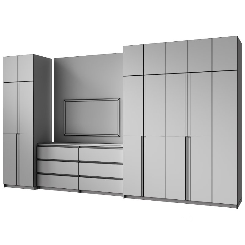 TV Wall for bedroom TV WALL 01 Image 6