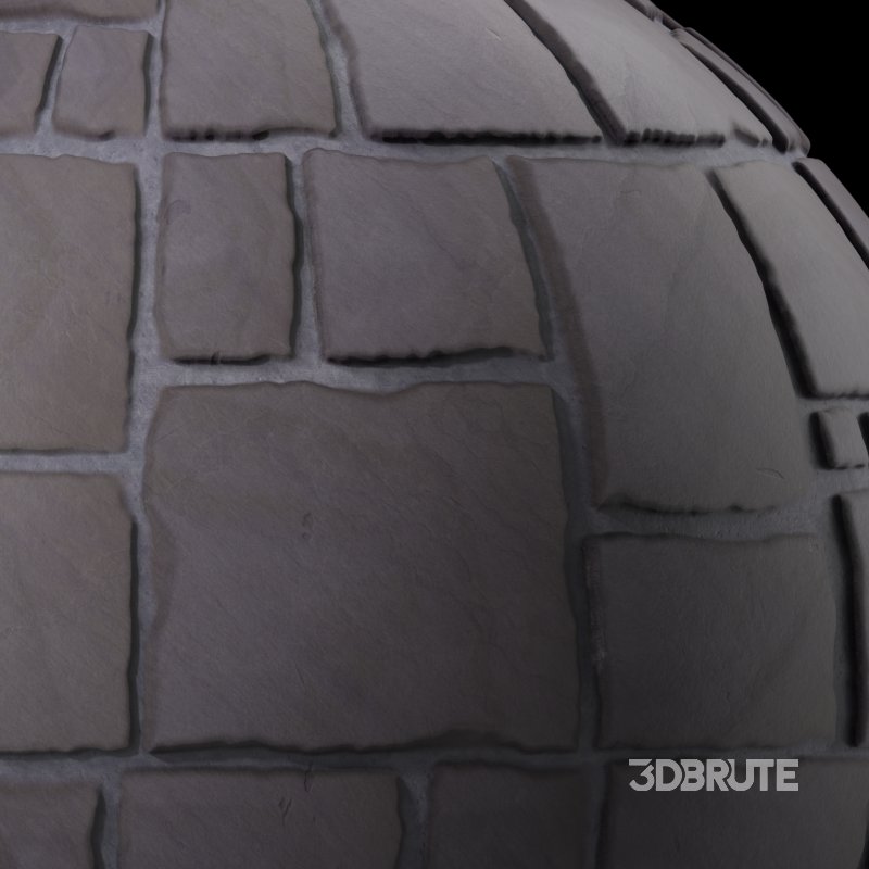 Stone Wall Materials 05- Sbsar Pbr 4k Seamless Image 7