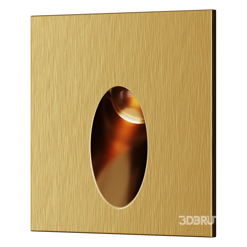 Square Round LED Light Aluminum Wall by AliExpress Image 3