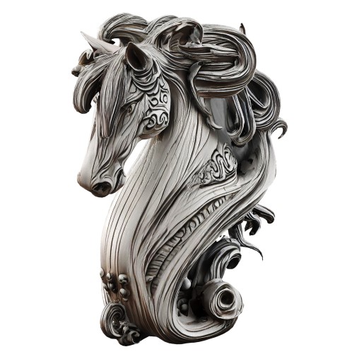 Horse statue