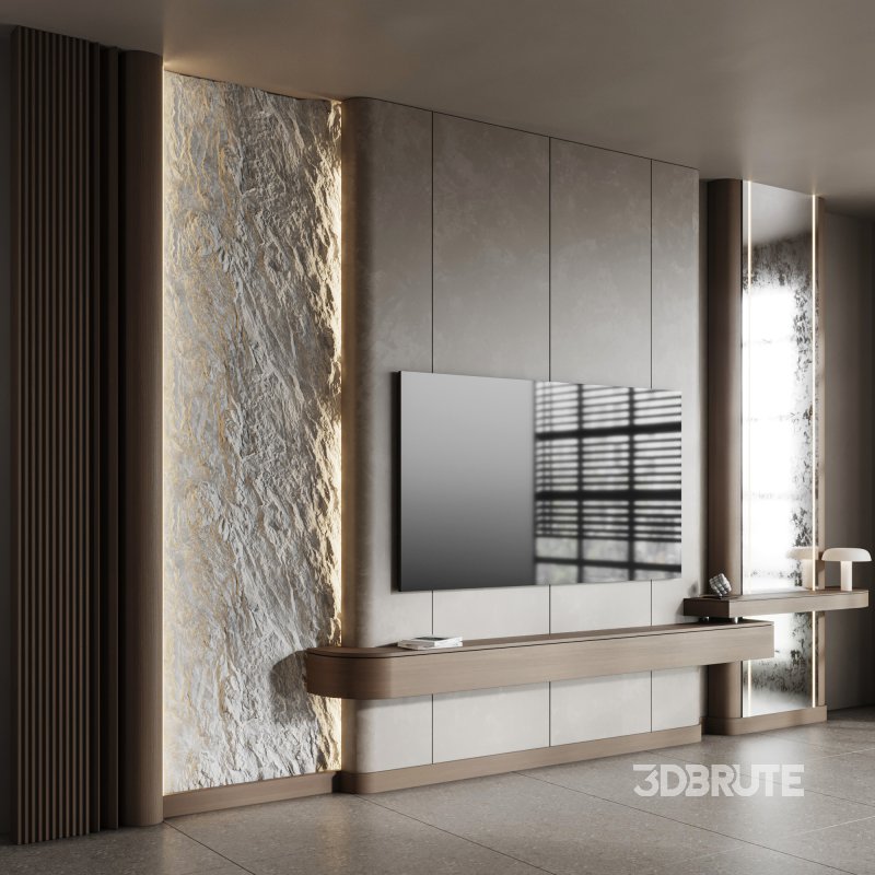 TV Wall SET 01 Image 2