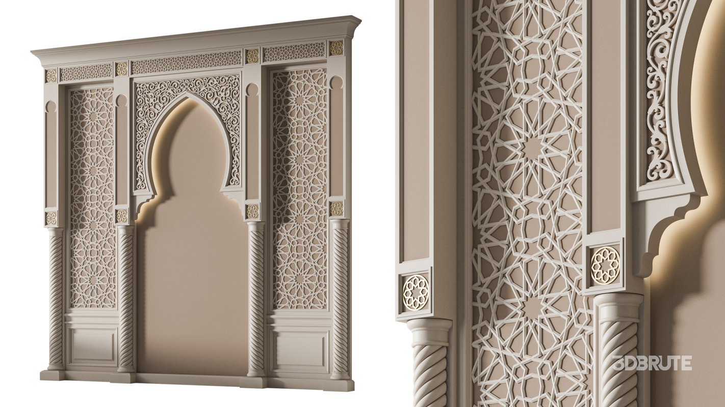 Arch 01 Arabic wall decor Image 2