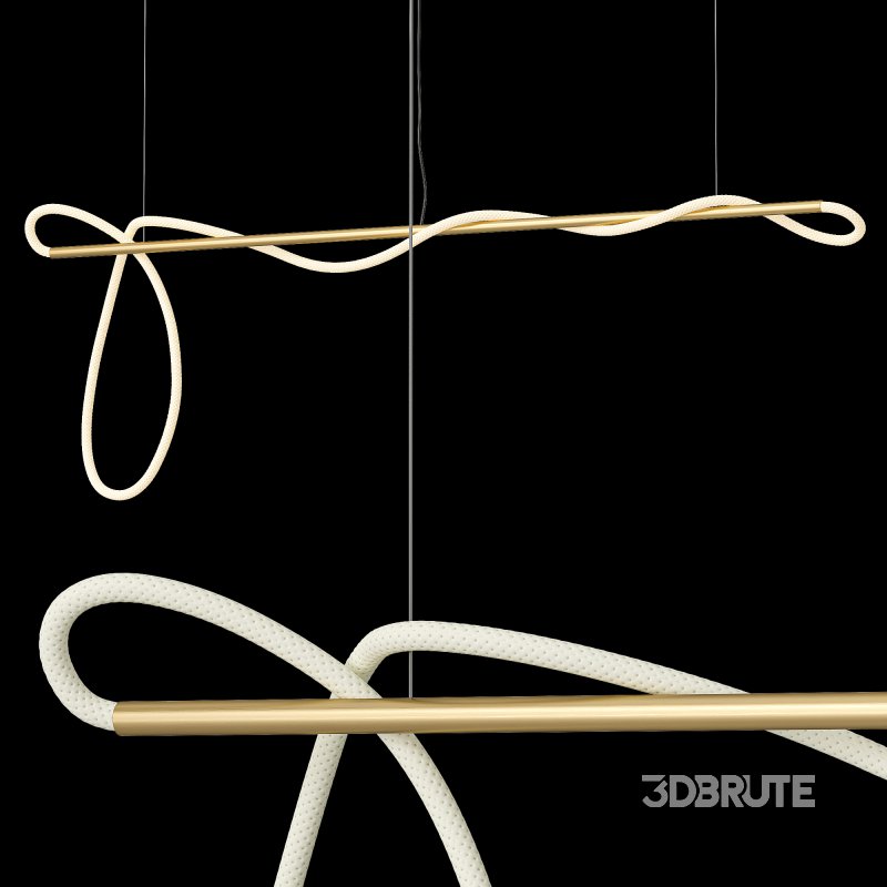 Pendant Light 8Ft Tracer Bar 1.5 Image 1