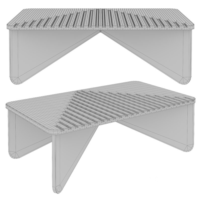 Coffee table Yoko by Medulum Image 4