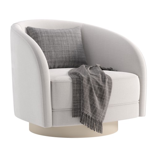 Ahead of the Curve Swivel Lounge Chair