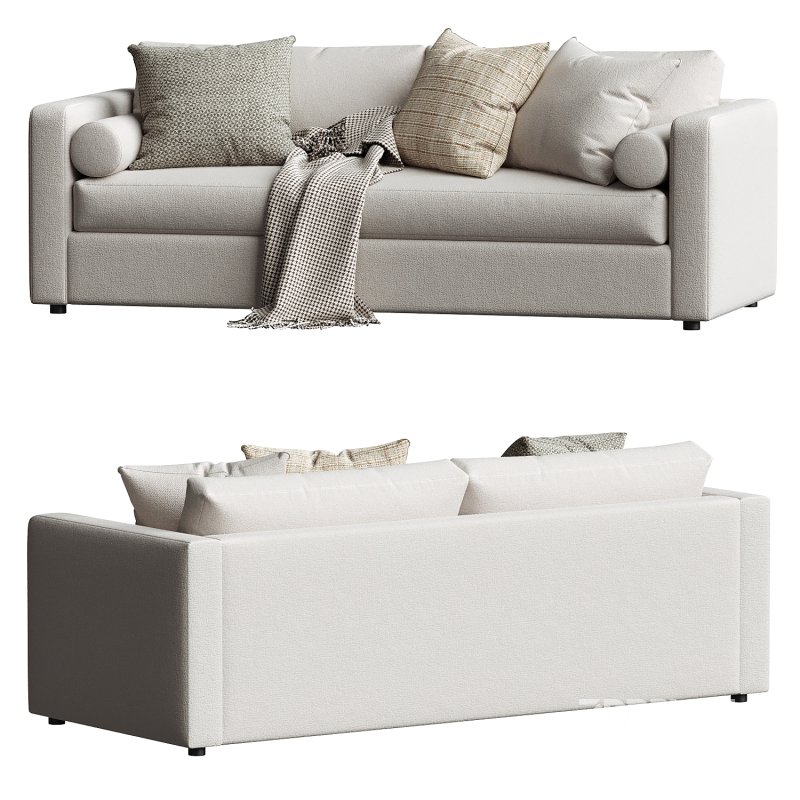 Aris 88 Track Arm Sofa Image 2