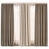 Herringbone and Sheer Curtain Set 71 - Thumbnail 2