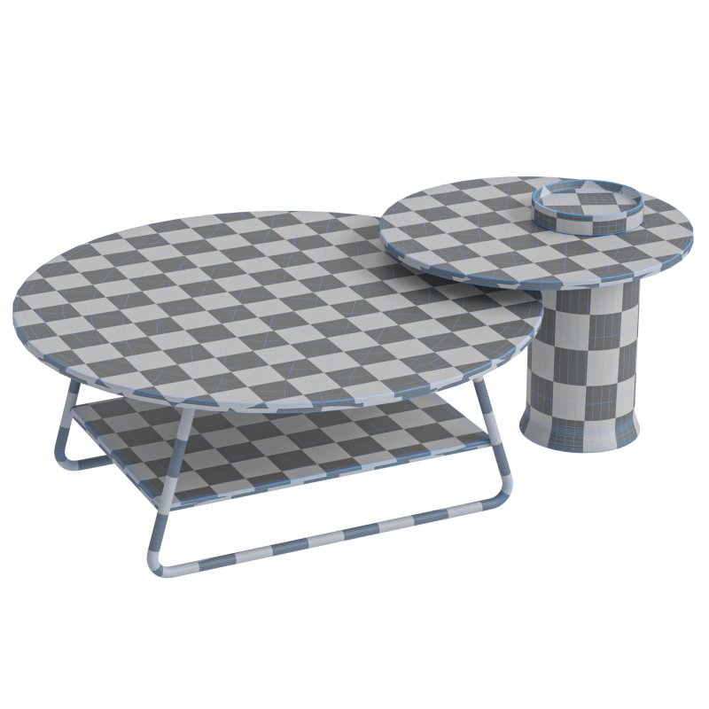 Luxury set of two coffee tables Image 4