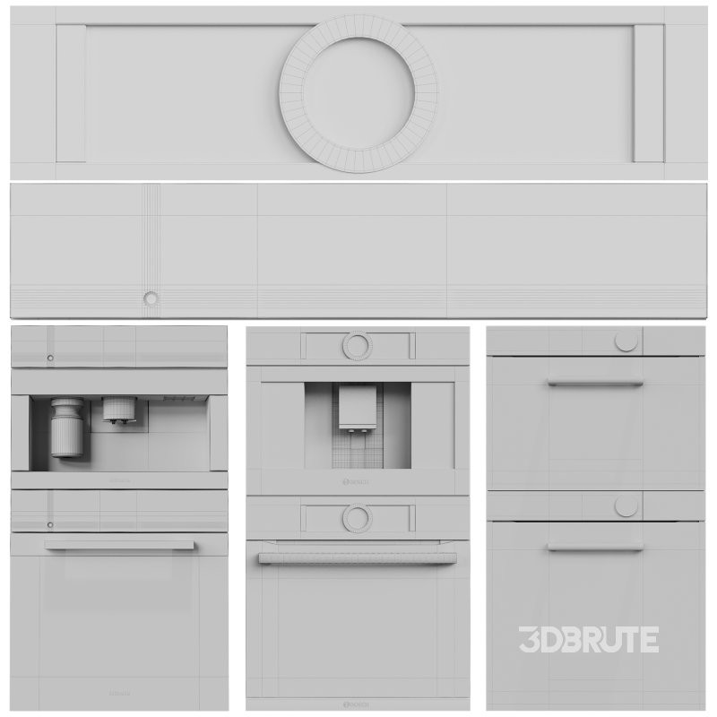 bosch ,miele and samsung infinite line double oven and coffeemaker collection Image 5