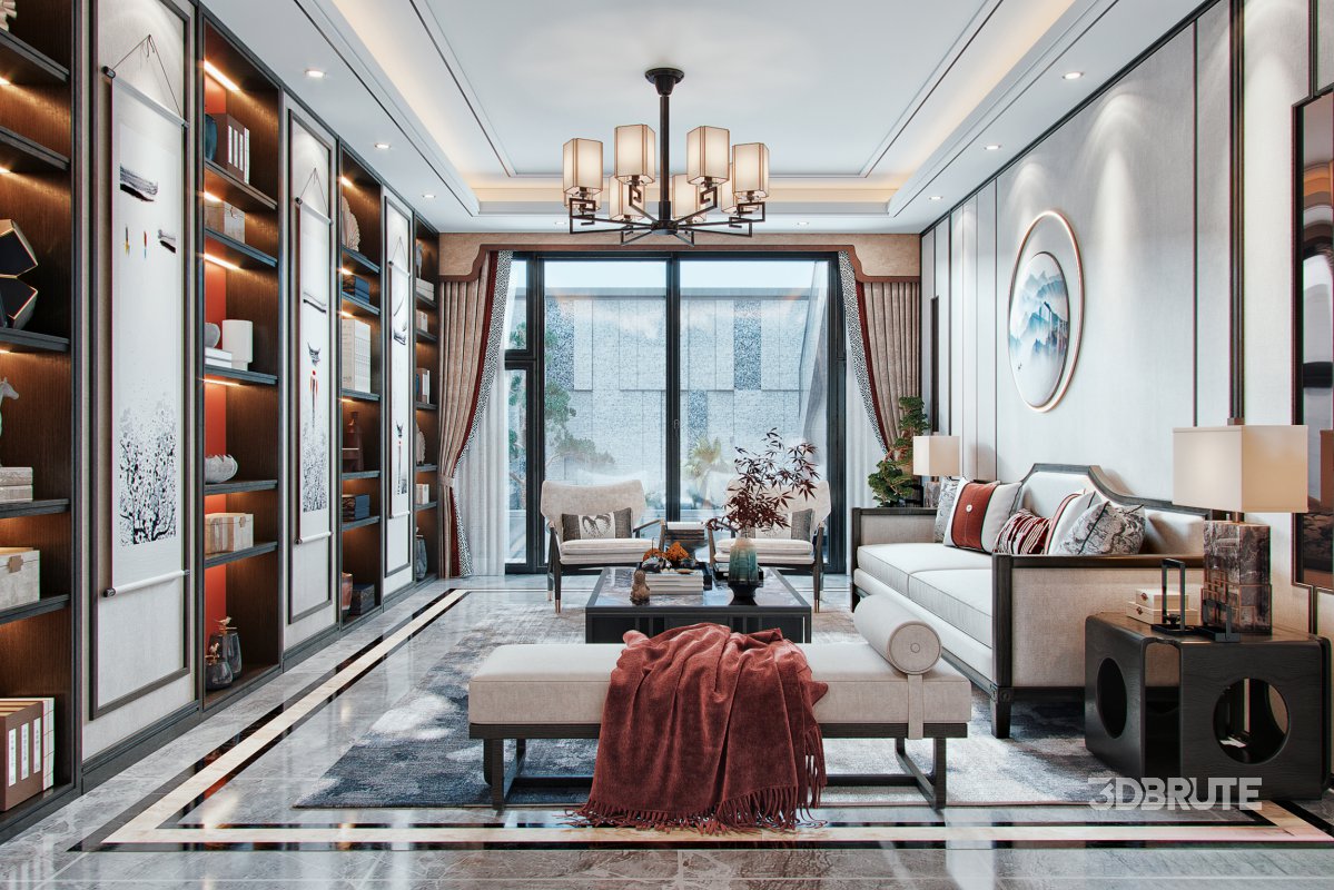 chinese living room Image 1