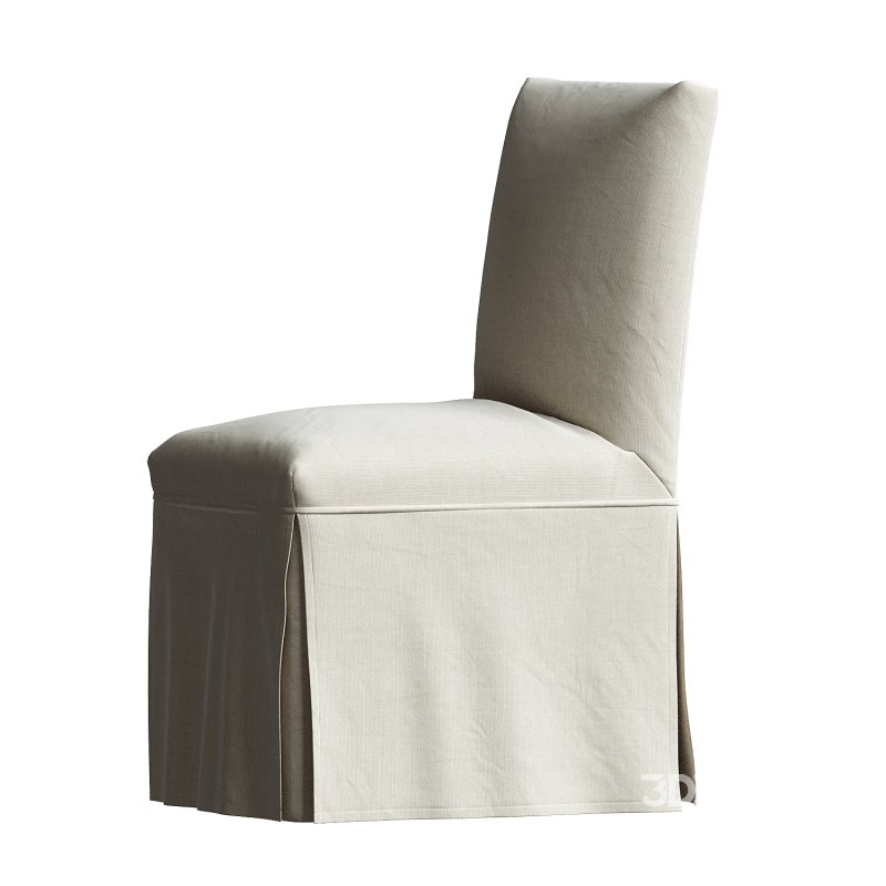 Parsons Chair Slipcover Ballard Essential Image 4