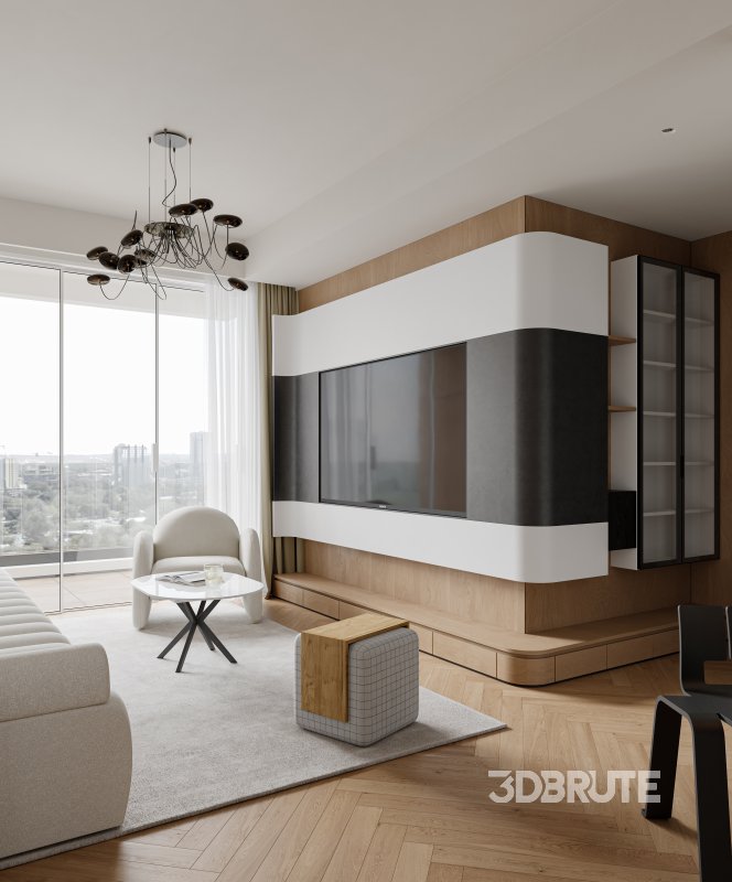 Living Room Dining Room Kitchen Image 5