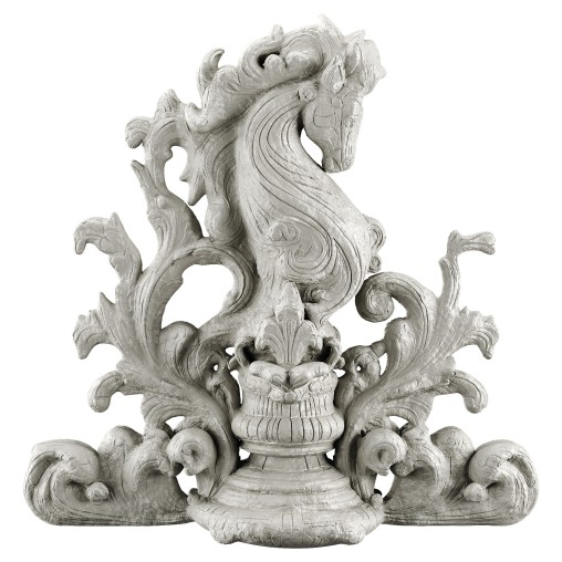 Horse art statue