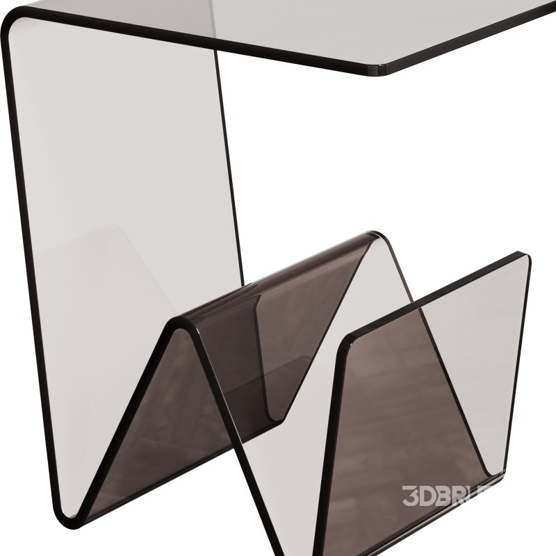 Coffee table Beistelltisch PLEXI Side Table Image 3