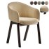 Isa Fabric Dining Arm Chair - Thumbnail 1