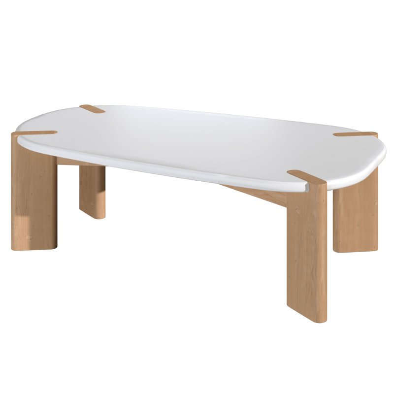 Organic coffee table Galet By La Redoute Image 2