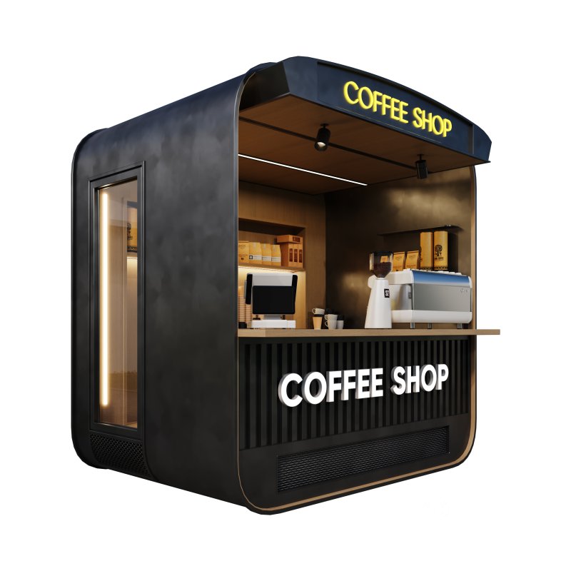 Coffee Shop 01 by Devran3D Image 3