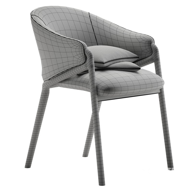 Tommy Franks Marconi Chair Cream Image 2